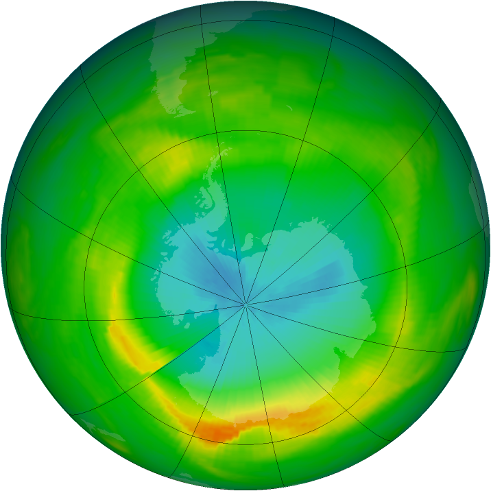 Ozone Map 1979-10-31